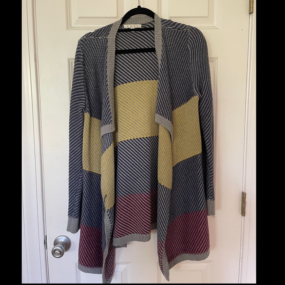 Cabi Colorblock Cardigan